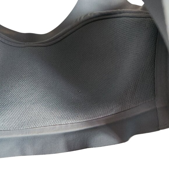 Victoria's Secret Sports Bra 32C Women's Teal Green Angel Max Racerback High Imp - Picture 6 of 9